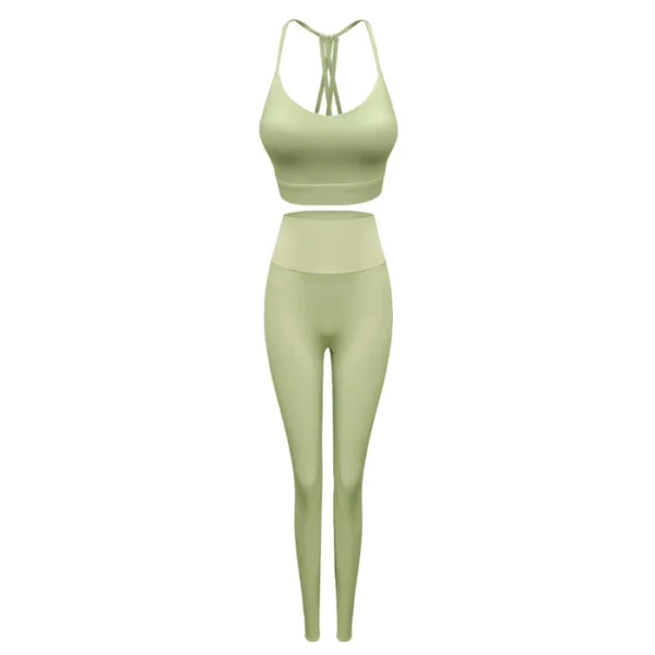 Sleeveless Slim Fit Fashionable Sports Suit